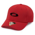 Oakley Men's Tincan Cap Hat, Red/Black, S-M UK