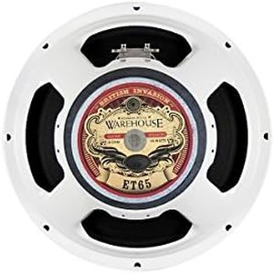 Warehouse Guitar Speakers ET65 12" 65W British Invasion Guitar Speaker 16 ohms