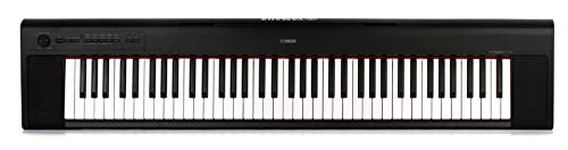 Yamaha NP32 76-Key Lightweight Portable Keyboard, Black