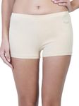 ENVIE Women's and Girls Cotton Boy Short Panties (Pack of 1) (5017_Beige_2XL)