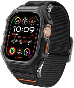 Spigen Cover con Cinturino Lite Fit Pro Compatibile con Apple Watch Ultra 2 (2023) / Ultra (2022) 49mm - Nero Opaco