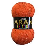 Aran 400g with Wool,Woolcraft Yarn, 30 Colour's (Shubunkin 905)