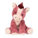 GUND Cozys Collection Horse Stuffed Animal, Spring Decor, Plush Toy for Ages 1 and Up, Pink/Red, 10”