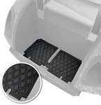 Xtreme Mats Bag Well Mat Rubber Liner Insert Protects Plastic Surfaces from Scuffs for EZGO Golf Carts - TXT (2013-2022) Liberty (2021+) Cushman* S4 - Black Trim