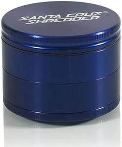 Santa Cruz Shredder Metal Spice Grinder Made in USA (Large (2.7 Inch), Blue)