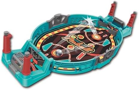 Head-to-Head Table Top Pinball - Classic Battery-Free Arcade Tabletop Game. Exciting 2-Player Family Board Game Featuring Fast-Paced Action, Educational Gameplay & Interactive Fun for Kids & Family