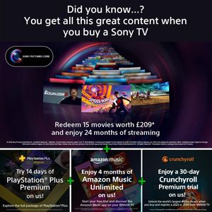 Sony BRAVIA 50" 4K Smart TV – Ultra HD LED Display