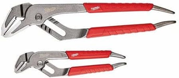 For Milwaukee 48-22-6330 6" & 10" Ream and Punch Straight Jaw Pliers Set