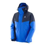 Salomon Men's Icerocket Jacket, Surf The Web, Small