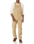 Carhartt Rugged Flex® Rigby Bib Dark Khaki 38 32, Dark Khaki