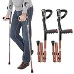 ZLDYPINK Folding Crutches for Trave