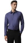 Van Heusen Men's Slim Fit Shirt (VHSFMSLBB67320_Navy