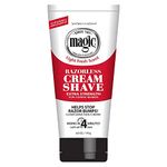 Magic Razorless Cream Shave Light Fresh Scent Extra Strength 6oz (2 Pack)