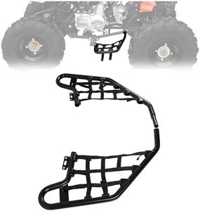 ECOTRIC Aluminum Nerf Bars Standard Nerf Bars Nerf Bars Guard w/Nets Compatible with 2008 2009 Honda TRX 700XX