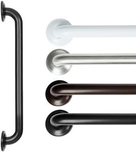 Vive Grab Bar for Bathtubs and Showers - Handicap Bathroom Safety Rail for Elderly - Wall Senior Handle for Tub, Toilet, Bath - Disability Assist Device Accessories Handrail