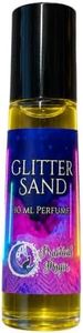 Practical Magic Store Summer Edition Roller Oil Perfume, 10ml, Jojoba Oil, Alcohol Free, Vegan, Long Lasting Scent, Sweet, Floral, Tropical, Citrus (Glitter Sand)