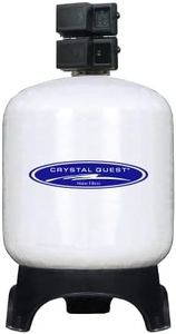 Crystal Quest Acid Neutralizing Water Filtration System for Commercial & Industrial Use | 205 GPM with Automatic Control Head | Fiberglass Tank