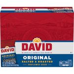 David Sunflower Seeds, Original, Roasted & Salted, 1.625-Ounce Unpriced Tubes (Pack of 12)