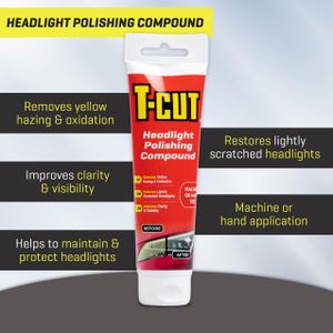 T Cut Headlight Polishing Compound 150g – Restores Clarity