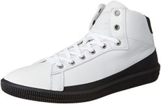 Diesel Men's Dyneckt S - Naptik Mid S Fashion Sneaker, T White, 9 M US