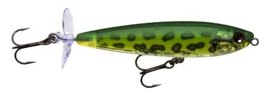 Yo-Zuri 3DB Prop Floating Lure, Prism Frog, 3 1/2-Inch