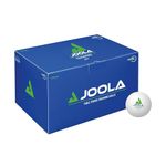 JOOLA Training Table Tennis Balls 120 Pack - 40mm Regulation Bulk Ping Pong Balls for Competition and Recreational Play