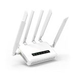 GL.iNet GL-X3000 (Spitz AX) | 5G Router | 5G NR AX3000 Cellular Gateway Router, Wi-Fi 6, Hotspot, Detachable Antennas, Dual-SIM, RV, T-Mobile & AT&T IoT Device Certified