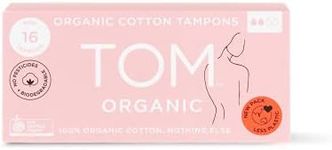 TOM Organic Mini Tampons, 16 count