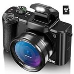5K Digital Camera for Photography, 