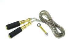 Buddy Lee Jump Ropes Hyperformance Aero Speed Jump Rope, Gold