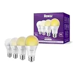 Roku Smart Light Bulbs (White, 4-Pa
