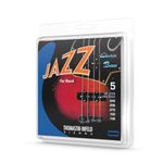 Thomastik-Infeld Flat Wound Electric Bass - JF345-5-string set – Jazz Bass Long Scale 34" - gauges .043 .056 .070 .100 .0136