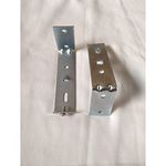 Vertical Blinds Brackets for 44 mm Width Channel (6, L Bracket)