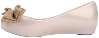 mini melissa Ultragirl Sweet XII Ballets for Kids, Mikly Beige/Brown, 4