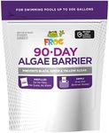 FROG 90-Day Algae Barrier - Dry Formula Algaecide Prevents Black, Green and Yellow Algae for Pools up to 30,000 Gallons - Pool Maintenance & Treatment - 3 Pods