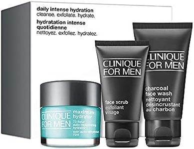 Clinique For Men Daily Intense Hydration 3PCs Set including Full Size Maximum Hydrator 72-Hour Auto-Replenishing Hydrator 1.7 oz. / 50ml