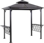 Outsunny 9' x 5' Grill Gazebo, Hard