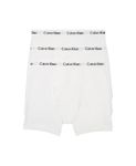 Calvin Klein Men's 3-Pack Cotton Stretch Boxer Brief, White, Large