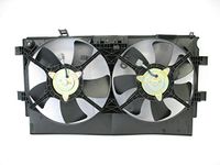 TYC 623100 Compatible with MITSUBISHI Replacement Dual Radiator and Condenser Fan Assembly