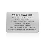 To My Brother Gifts Brother Engrave