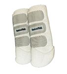 Back on Track Therapeutic Horse Exercise Boots for Hind Legs, White, Small