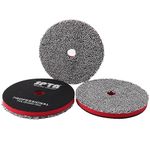 SPTA 150mm Microfiber Cutting Pads, 3PCS Soft Microfiber Wax Removal Pad, Detailing Wax Applicator Pad, for Waxing and Polishing, Discs-Microfiber Buffing Pad, stomotive Ultrafine Fiber Pad