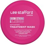 Lee Stafford Hair Growth Mask | Grow Strong & Long Collection - Best Nourishing Treatment for Damaged, Dry Hair, Deep Conditioner Mask Pack with Thickening Proteins, 6.7 Fl Oz