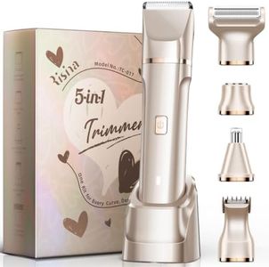 Risina 5-in-1 Bikini Trimmer for Women, Birthday Gifts for Women, Gift Set