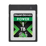 Delkin Power Memory Card - CFexpress Type B 4.0 for Digital Cameras | Ideal for Express Transfer of Images and Videos for Storage | Memory Card Storage (Large)