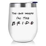 NEWELEVEN Bridal Shower Gifts - Wedding Gifts for Bride - Bride to Be, Bachelorette Gifts, Engagement Gifts for Women - Bride Gifts for Bride to Be, Fiancee, Wifey, Her - 12 Oz Tumbler