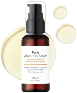 PURITO Siero alla vitamina C pura 60ml 2.0 fl.oz, siero con ingredienti Naturalei, vitamina C, vegano e senza crudeltà, ipoallergenico, calmante, senza profumo, cura della pelle coreana