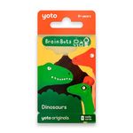 Yoto BrainBots: Dinosaurs – 8 Kids Audiobook Cards for Use with Player & Mini All-in-1 Audio Player, Educational Screen-Free Listening with Fun Stories for Learning & Interactive Quizzes, Ages 6+