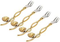 Godinger Appetizer/Salad/Dessert Fork Set, Mayfair - Set of 4