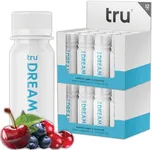 Tru Dream Shot, Cherry Berry Flavored Deep Sleep Aid Shots - Zero Sugar Calm Sleep Drink plus Melatonin, GABA, Chamomile - Caffeine Free, GF, Keto, Natural Flavors, Vegan Supplement, 2oz (Pack of 24)